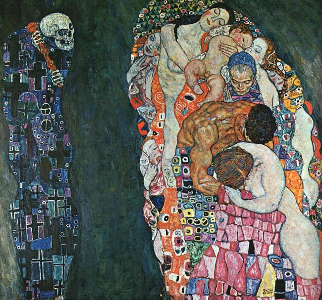 Gustav Klimt Death and Life Germany oil painting art
